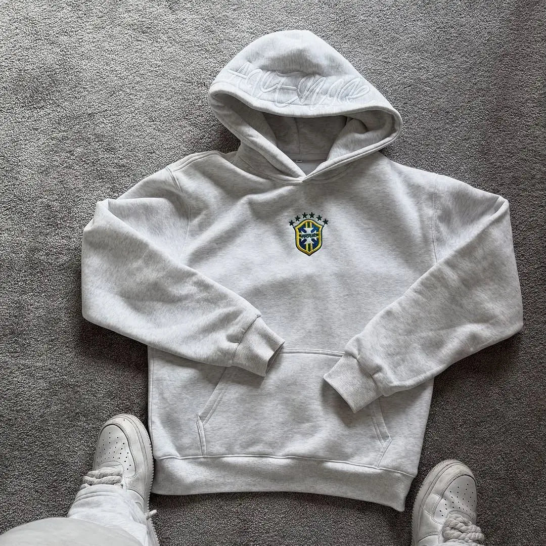 Brazil football hoodie unisex