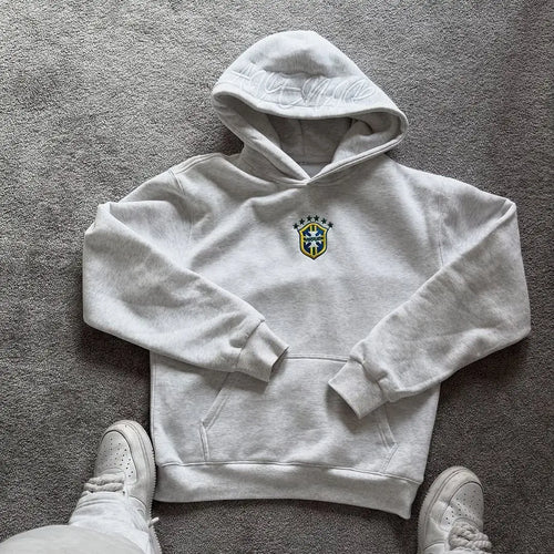 Brazil football hoodie unisex