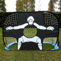 Foldable Football Goal with goalie/targets