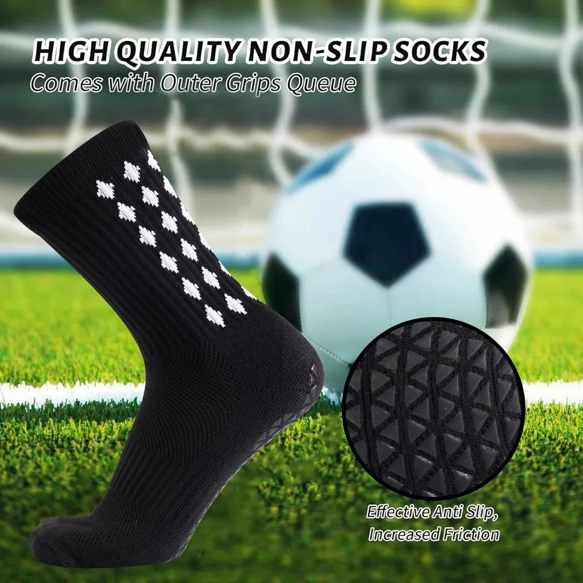 Gripsocks for football unisex